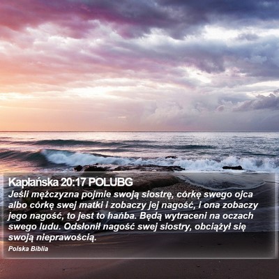 Kapłańska 20:17 POLUBG Bible Verse Image