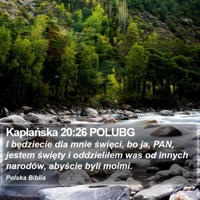 Kapłańska 20:26 POLUBG Bible Verse Image