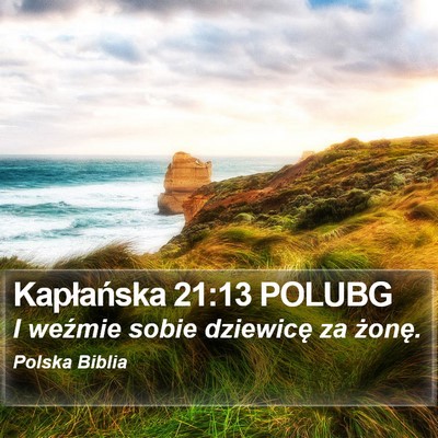Kapłańska 21:13 POLUBG Bible Verse Image