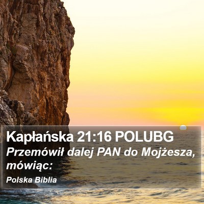 Kapłańska 21:16 POLUBG Bible Verse Image