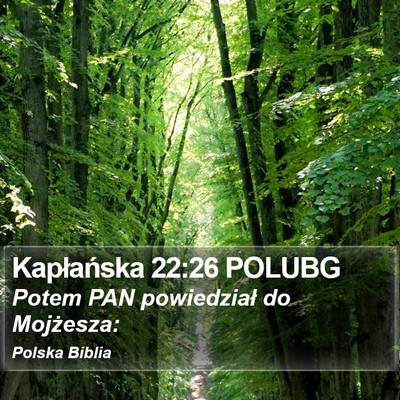 Kapłańska 22:26 POLUBG Bible Verse Image