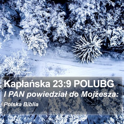 Kapłańska 23:9 POLUBG Bible Verse Image