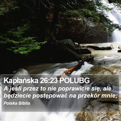 Kapłańska 26:23 POLUBG Bible Verse Image