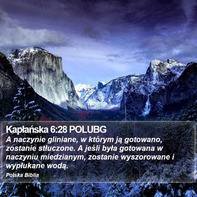 Kapłańska 6:28 POLUBG Bible Verse Image