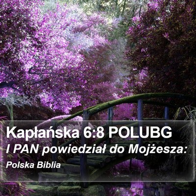 Kapłańska 6:8 POLUBG Bible Verse Image