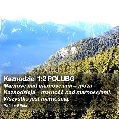 Kaznodziei 1:2 POLUBG Bible Verse Image