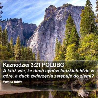 Kaznodziei 3:21 POLUBG Bible Verse Image