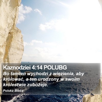 Kaznodziei 4:14 POLUBG Bible Verse Image