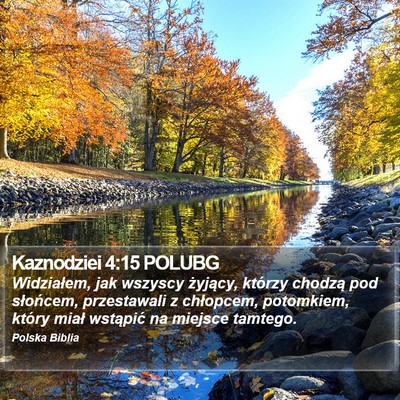 Kaznodziei 4:15 POLUBG Bible Verse Image