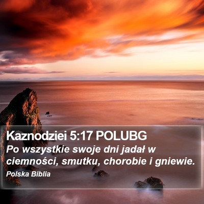 Kaznodziei 5:17 POLUBG Bible Verse Image