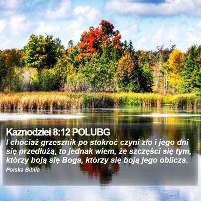 Kaznodziei 8:12 POLUBG Bible Verse Image