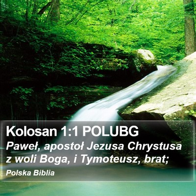 Kolosan 1:1 POLUBG Bible Verse Image