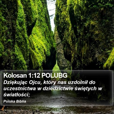 Kolosan 1:12 POLUBG Bible Verse Image