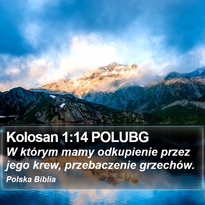 Kolosan 1:14 POLUBG Bible Verse Image