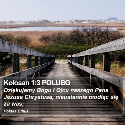 Kolosan 1:3 POLUBG Bible Verse Image