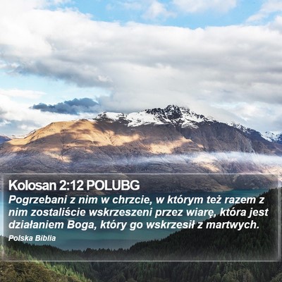 Kolosan 2:12 POLUBG Bible Verse Image