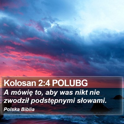Kolosan 2:4 POLUBG Bible Verse Image