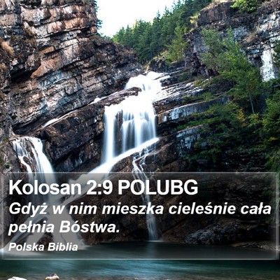 Kolosan 2:9 POLUBG Bible Verse Image