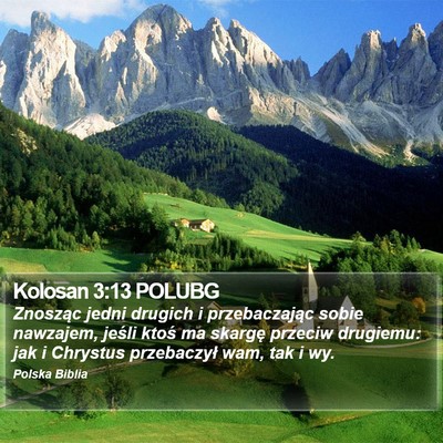 Kolosan 3:13 POLUBG Bible Verse Image