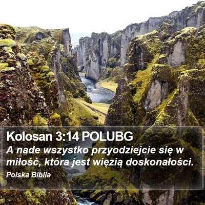 Kolosan 3:14 POLUBG Bible Verse Image