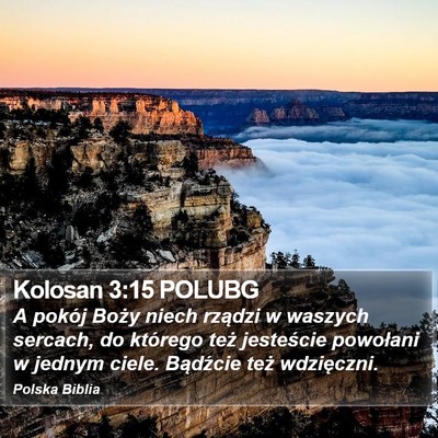 Kolosan 3:15 POLUBG Bible Verse Image
