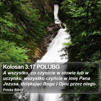 Kolosan 3:17 POLUBG Bible Verse Image