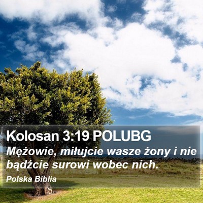 Kolosan 3:19 POLUBG Bible Verse Image