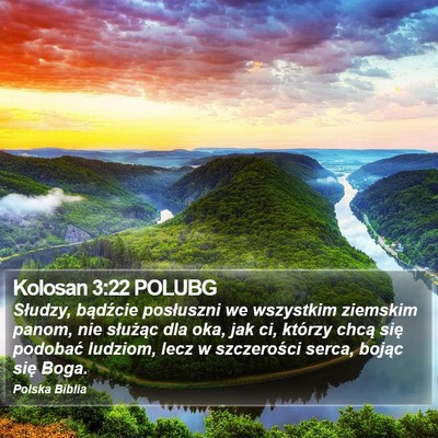 Kolosan 3:22 POLUBG Bible Verse Image