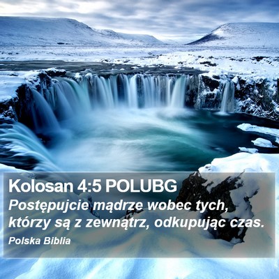 Kolosan 4:5 POLUBG Bible Verse Image