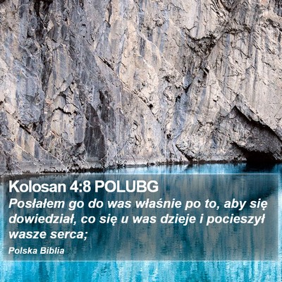 Kolosan 4:8 POLUBG Bible Verse Image