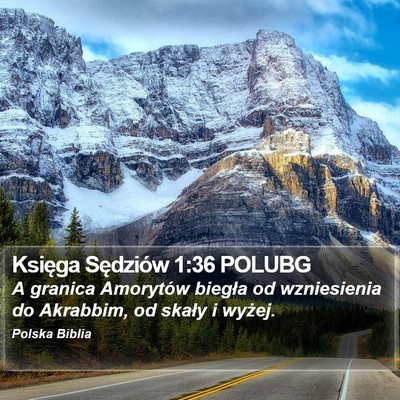 Księga Sędziów 1:36 POLUBG Bible Verse Image