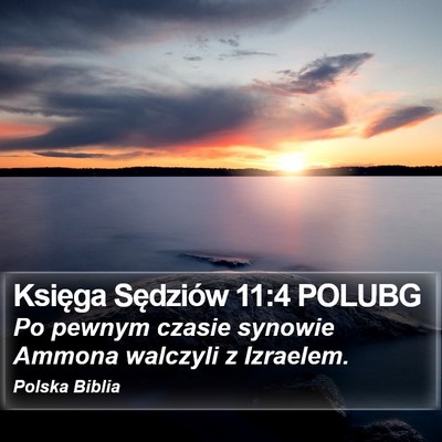 Księga Sędziów 11:4 POLUBG Bible Verse Image