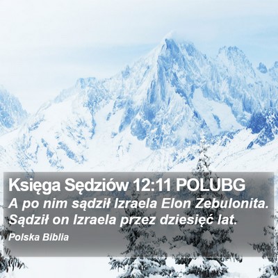 Księga Sędziów 12:11 POLUBG Bible Verse Image