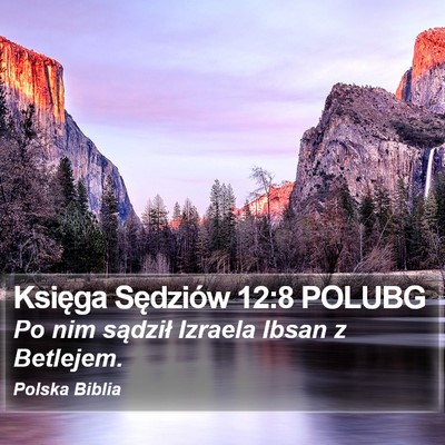 Księga Sędziów 12:8 POLUBG Bible Verse Image
