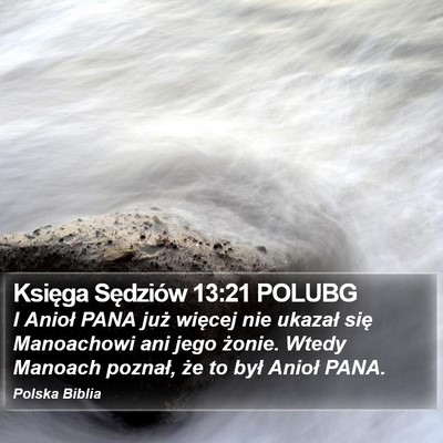 Księga Sędziów 13:21 POLUBG Bible Verse Image