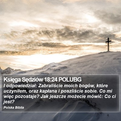 Księga Sędziów 18:24 POLUBG Bible Verse Image