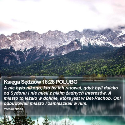Księga Sędziów 18:28 POLUBG Bible Verse Image