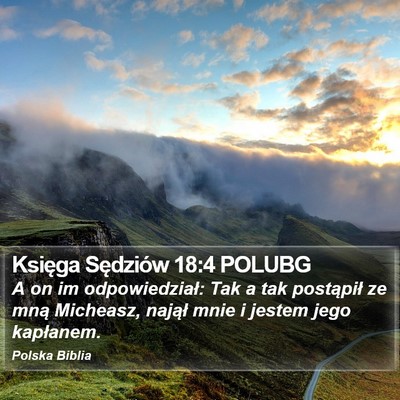 Księga Sędziów 18:4 POLUBG Bible Verse Image