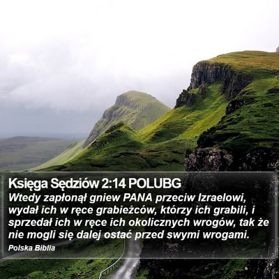 Księga Sędziów 2:14 POLUBG Bible Verse Image
