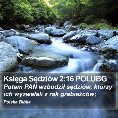 Księga Sędziów 2:16 POLUBG Bible Verse Image