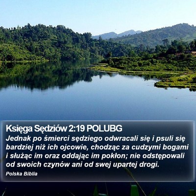 Księga Sędziów 2:19 POLUBG Bible Verse Image