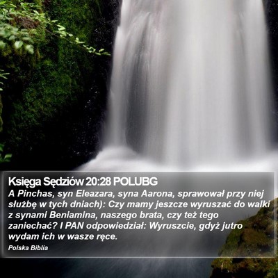 Księga Sędziów 20:28 POLUBG Bible Verse Image
