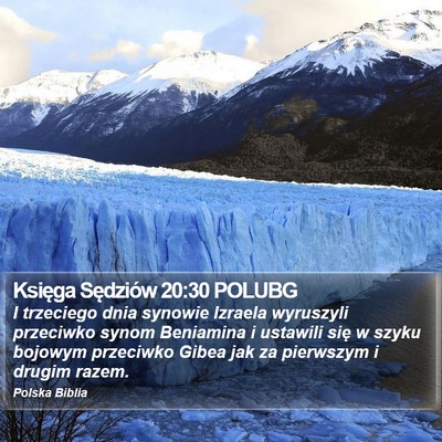 Księga Sędziów 20:30 POLUBG Bible Verse Image