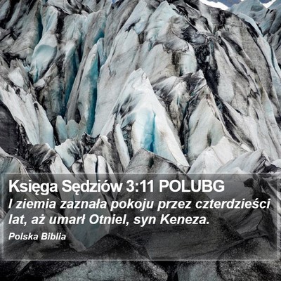 Księga Sędziów 3:11 POLUBG Bible Verse Image