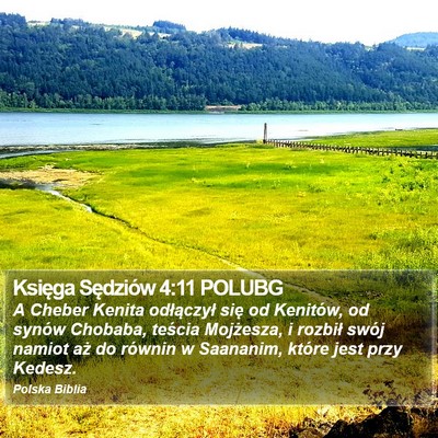 Księga Sędziów 4:11 POLUBG Bible Verse Image