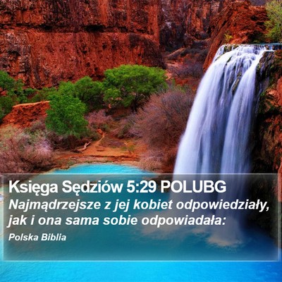 Księga Sędziów 5:29 POLUBG Bible Verse Image
