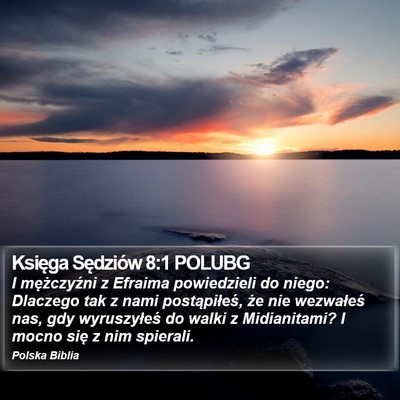 Księga Sędziów 8:1 POLUBG Bible Verse Image