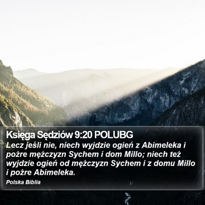 Księga Sędziów 9:20 POLUBG Bible Verse Image