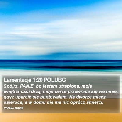 Lamentacje 1:20 POLUBG Bible Verse Image
