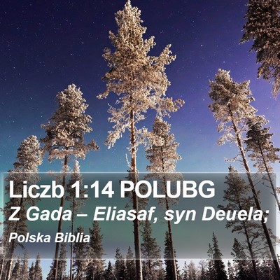Liczb 1:14 POLUBG Bible Verse Image